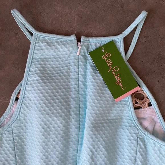 Lilly Pulitzer Larina Top in Pool Blue - Picture 7 of 8